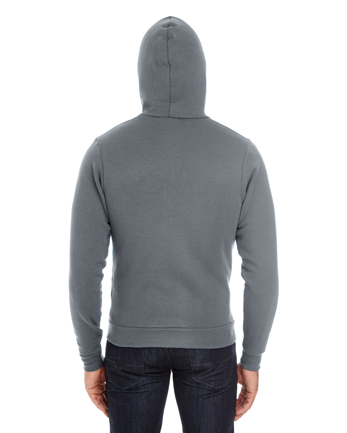 Unisex Flex Fleece Zip Hoodie - Asphalt