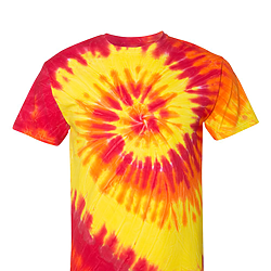 Youth Multi-Color Spiral T-Shirt - Inferno