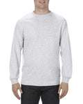 Unisex Heavyweight Cotton Long-Sleeve T-shirt - Ash