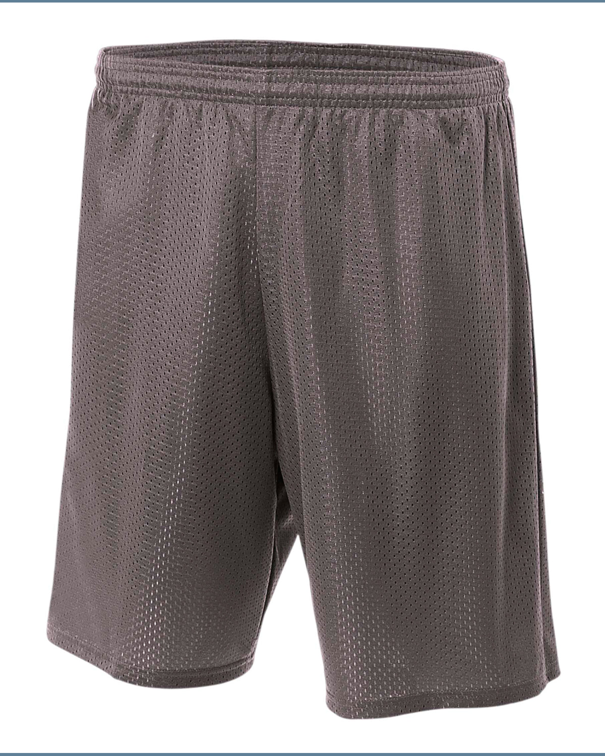 Unisex Nine Inch Inseam Mesh Short - Graphite