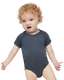Rabbit Skins 4424 - Infant Fine Jersey Bodysuit - Vintage Denim