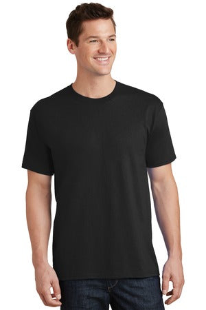 Unisex Core Cotton Tee - Jet Black