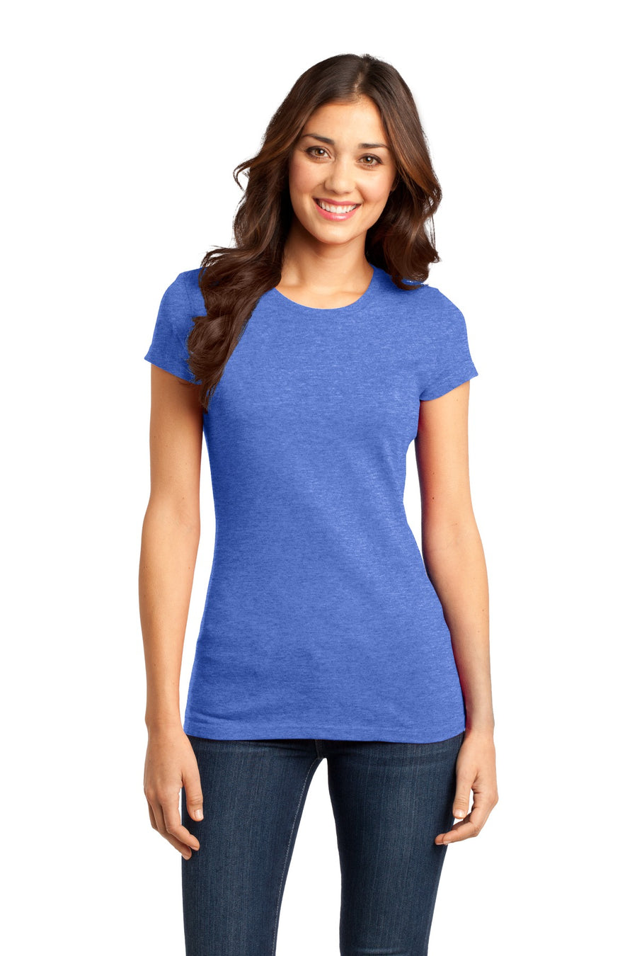 Women's Fitted Very Important Tee - Royal Frost