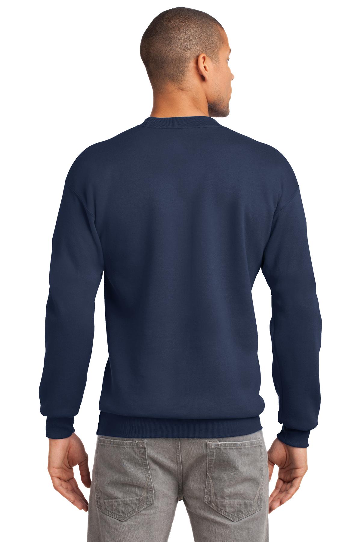 Unisex Tall Essential Fleece Crewneck Sweatshirt - Navy