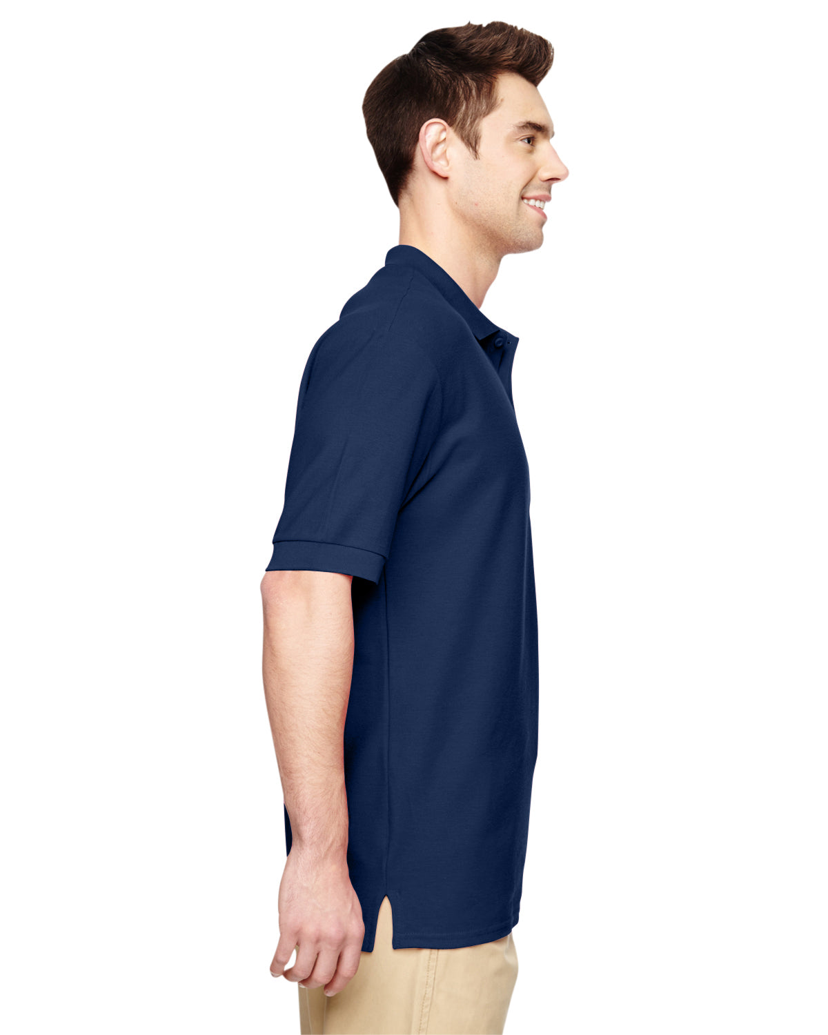 Unisex Premium Cotton®  Double Piqué Polo - Navy