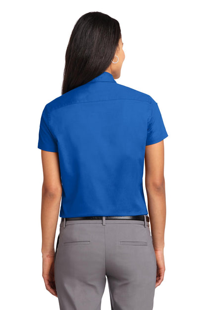 Women's Short Sleeve Easy Care Shirt - Strong Blue
