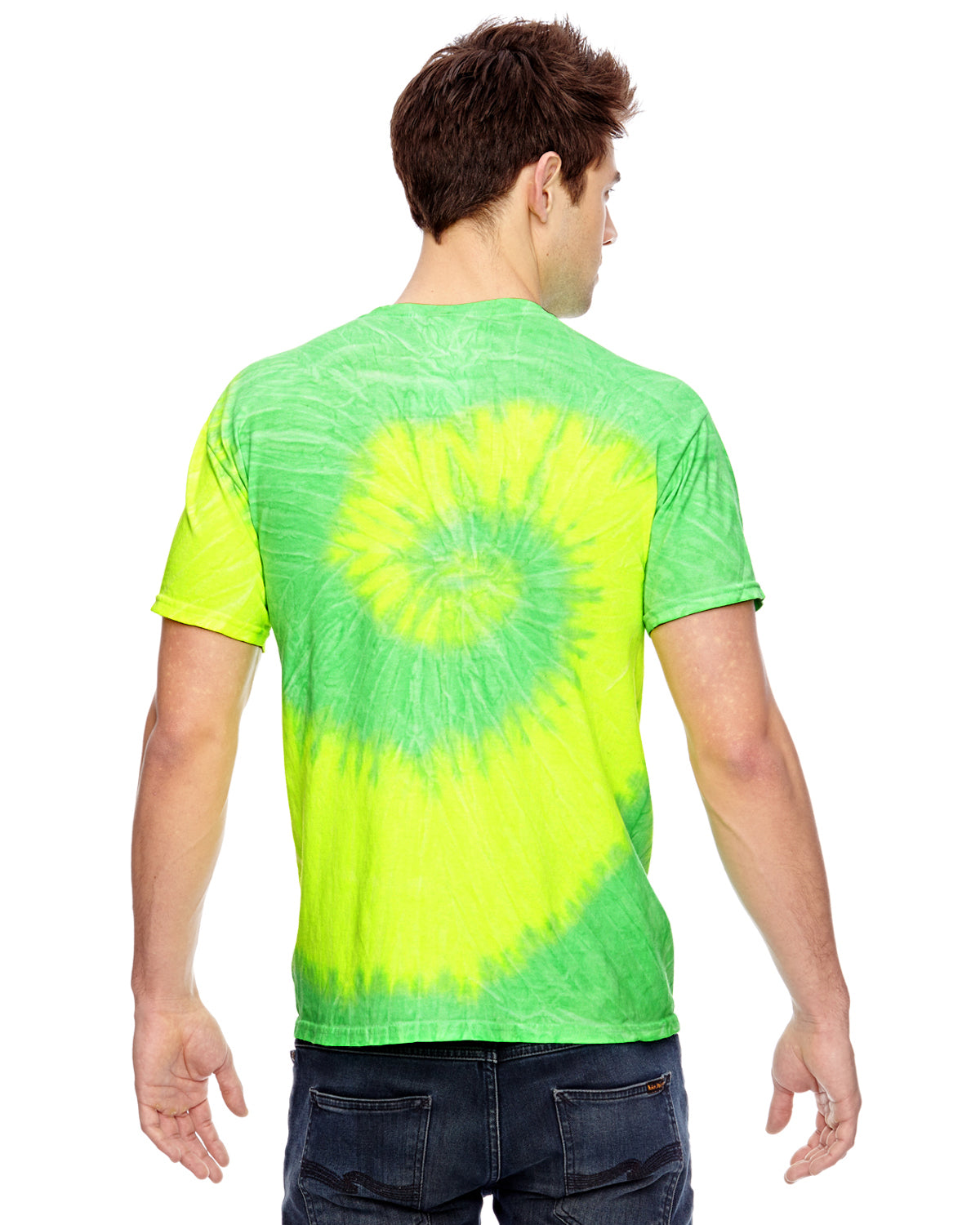 Unisex 100% Cotton T-Shirt - Flo Yellow / Lime