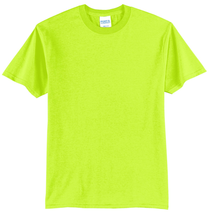 Unisex Core Blend Tee - Safety Green