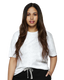 LAT 6901 - Unisex Fine Jersey T-Shirt - White Reptile
