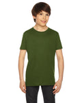Youth Fine Jersey Short-Sleeve T-Shirt - Olive