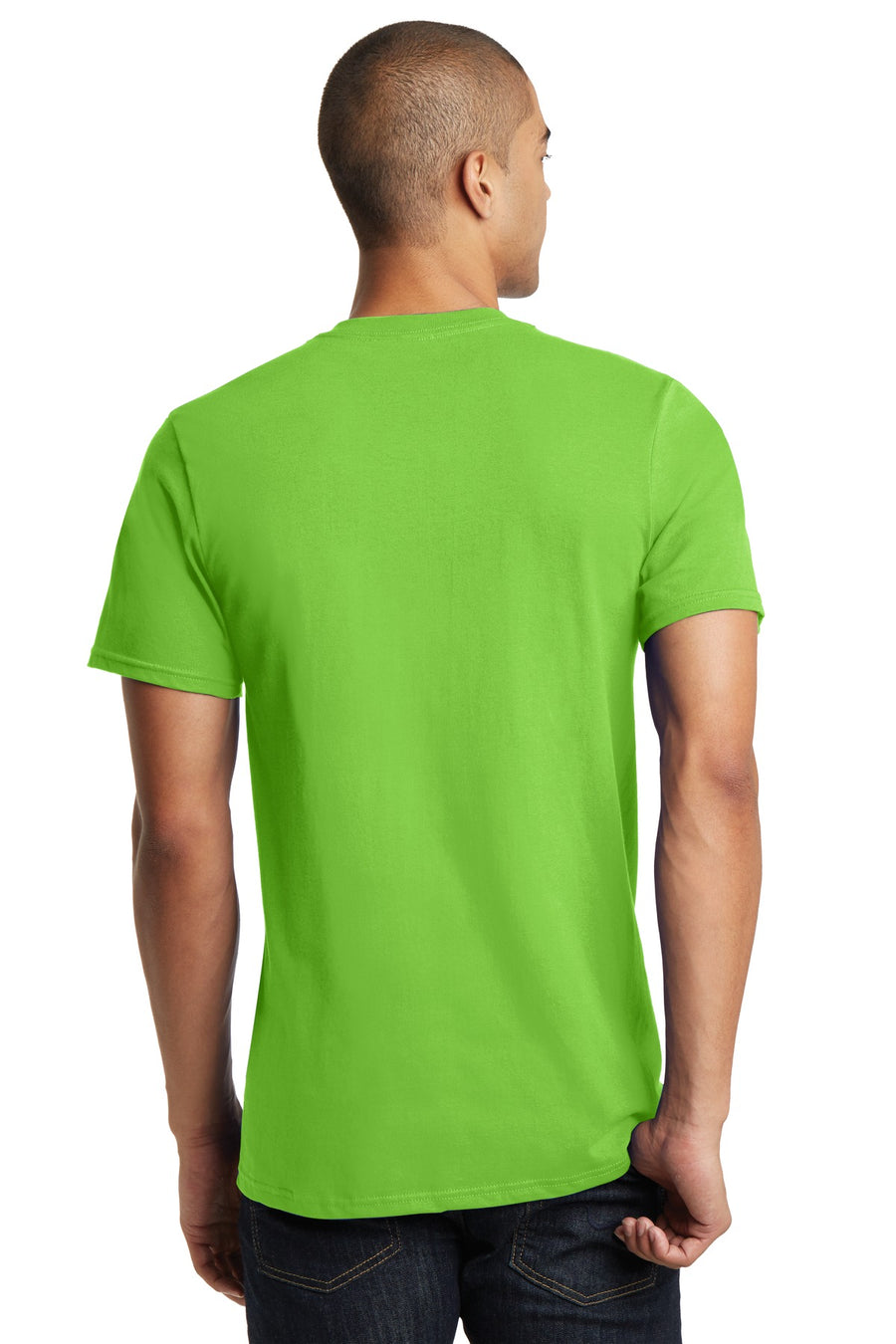 Unisex The Concert Tee V-Neck - Neon Green