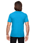 Unisex Triblend T-Shirt - Heather Caribbean Blue