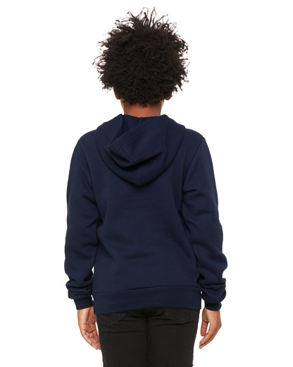 Youth Sponge Fleece Pullover Hoodie - Navy