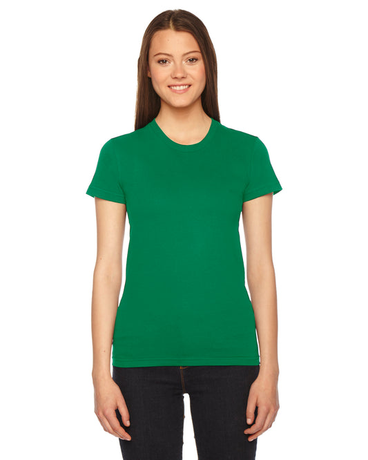 Women's Fine Jersey Short-Sleeve T-Shirt - Kelly Green