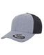 Flexfit 110M - Unisex 110® Mesh Cap - Heather Grey/ Black
