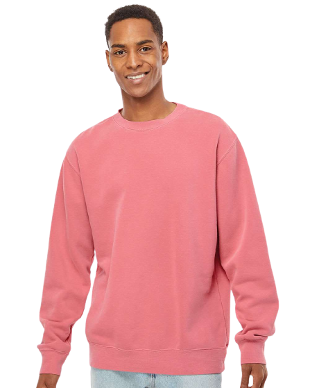 Heavyweight Pigment-Dyed Sweatshirt - Pigment Pink