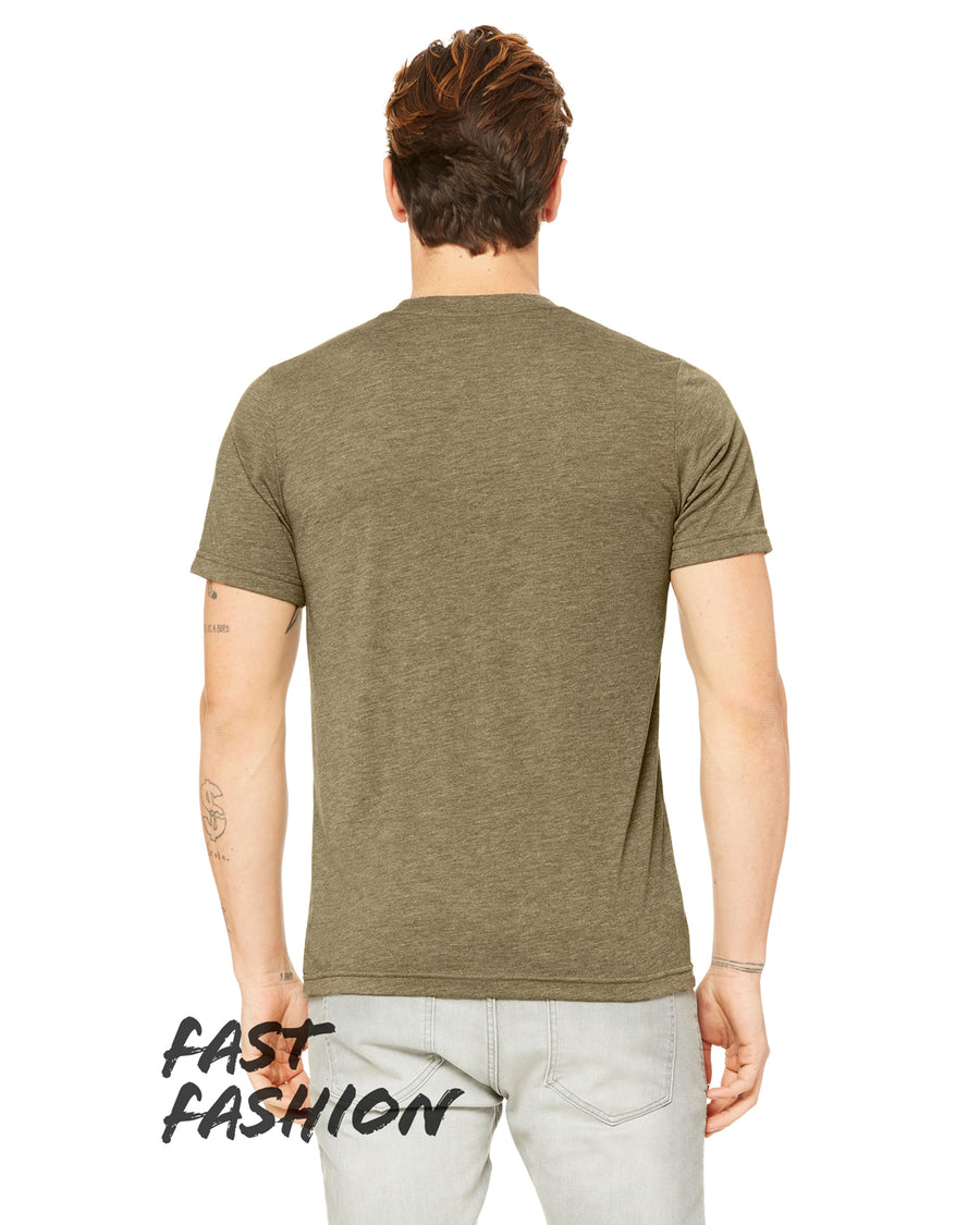 Unisex Viscose Fashion T-Shirt - Heather Olive
