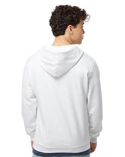 Unisex Fleece Zip Hoodie - White