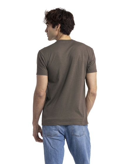 Unisex CVC Crewneck T-Shirt - Espresso
