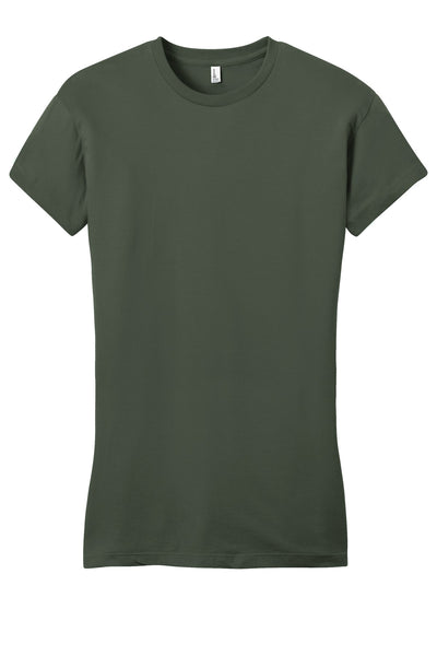 Women's Fitted Very Important Tee - Olive