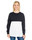 J America JA8229 - Unisex Game Day Jersey - Black / White Block
