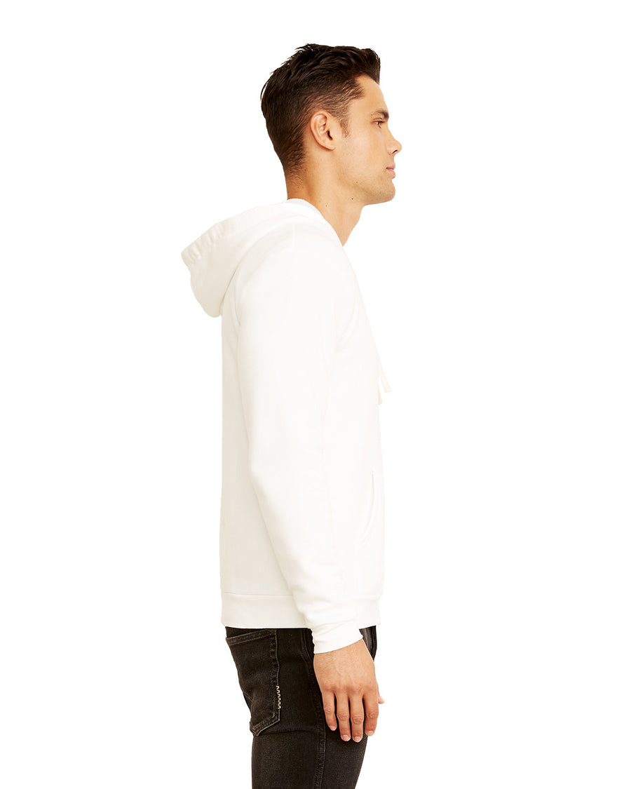 Unisex Zip Hoodie - White