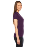 Women's Fine Jersey Short-Sleeve T-Shirt - Eggplant