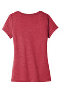 Women's Very Important Tee V-Neck - Heather Red