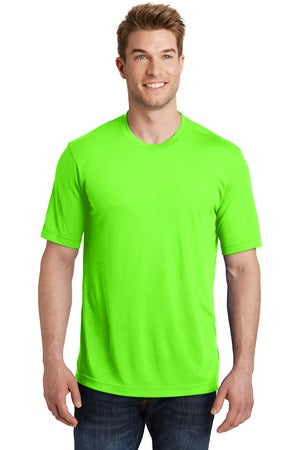Unisex PosiCharge Competitor Cotton Touch Tee - Neon Green