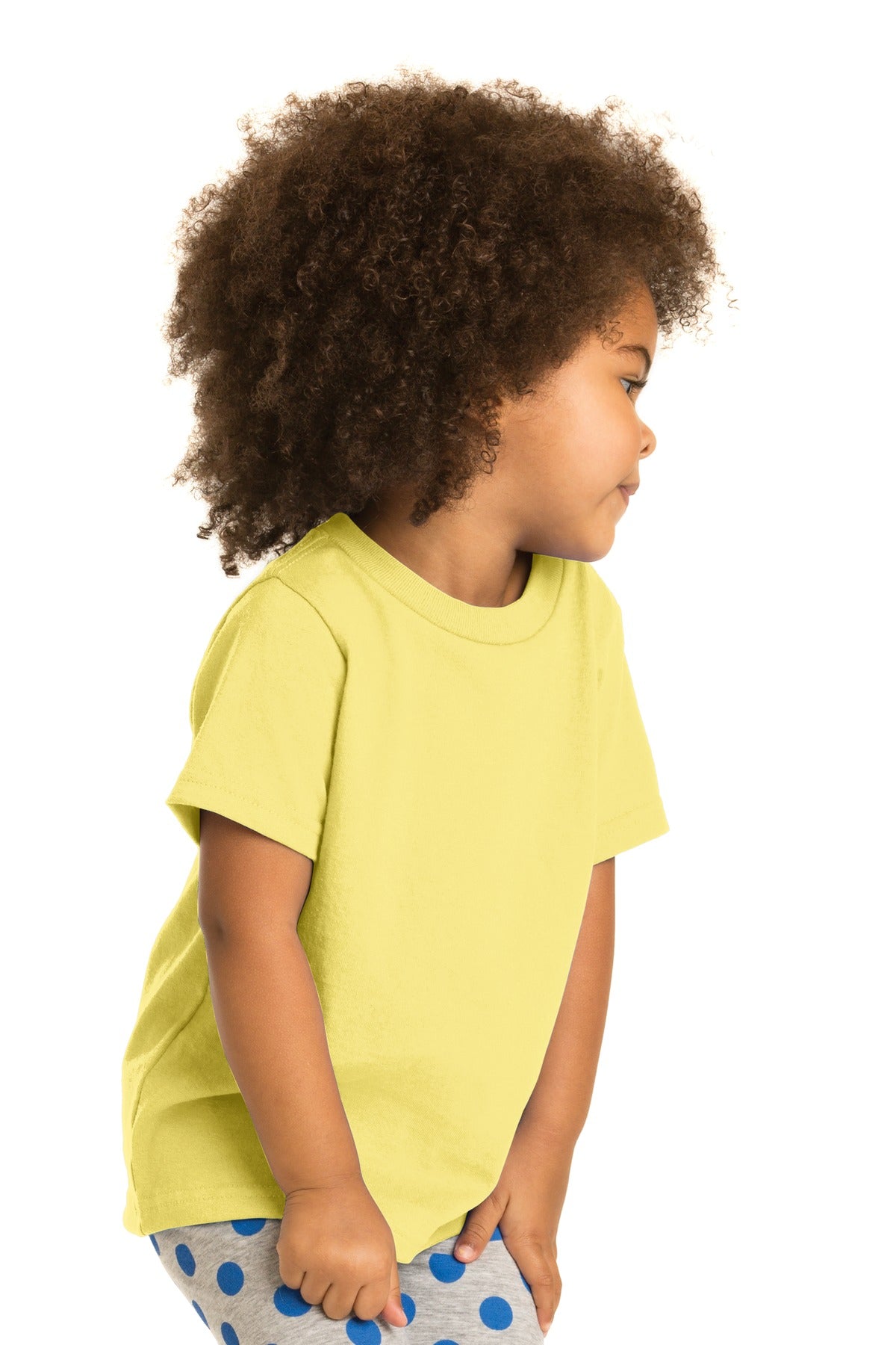 Toddler Core Cotton Tee - Yellow