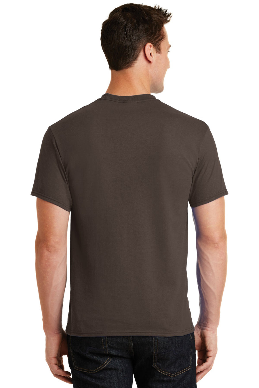 Unisex Core Blend Tee - Brown