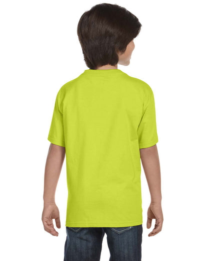Youth 50/50 T-Shirt - Safety Green