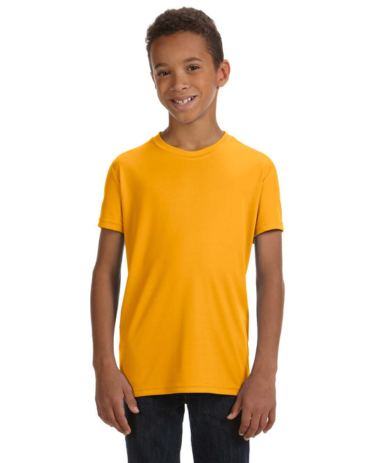Youth Performance Short-Sleeve T-Shirt - Sport Athletic Gold