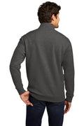 Unisex V.I.T. Fleece 1/4-Zip - Heather Charcoal