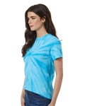 Cyclone Pinwheel Short Sleeve T-Shirt - Turquoise