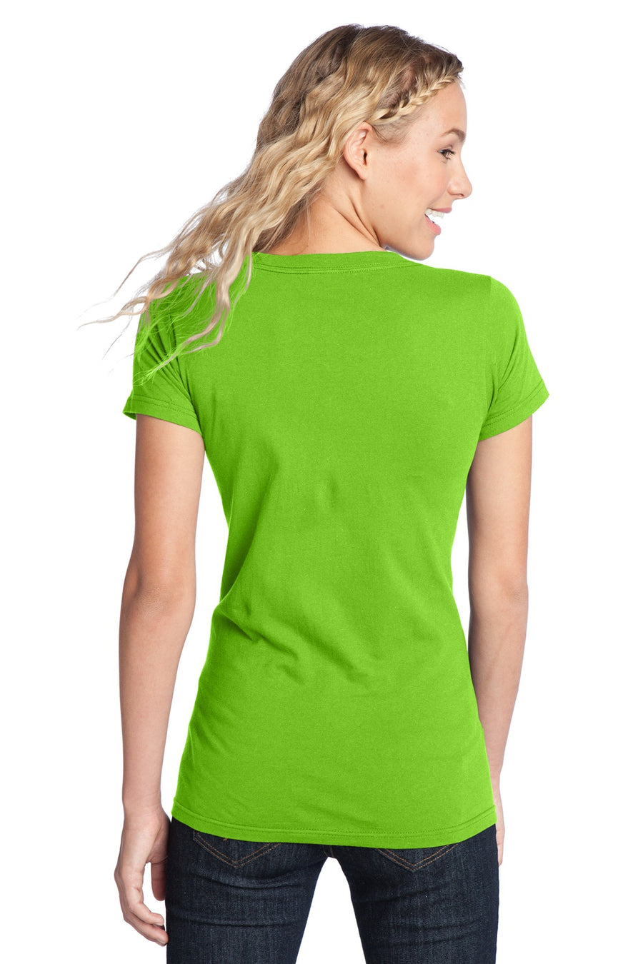 Women's Fitted The Concert Tee - Neon Green