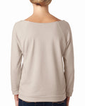 Women's French Terry 3/4-Sleeve Raglan - Sand