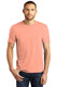 District DM130 - Unisex Perfect Tri Tee - Heather Dusty Peach