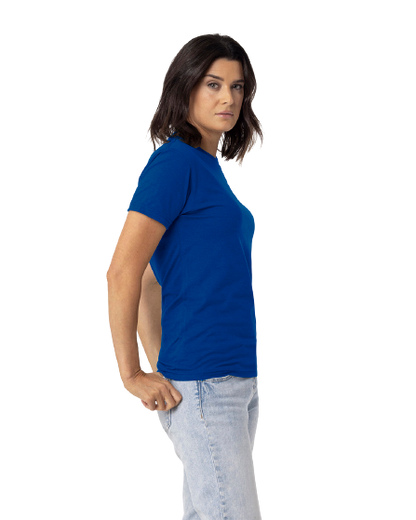 Unisex CVC Crewneck T-Shirt - Royal