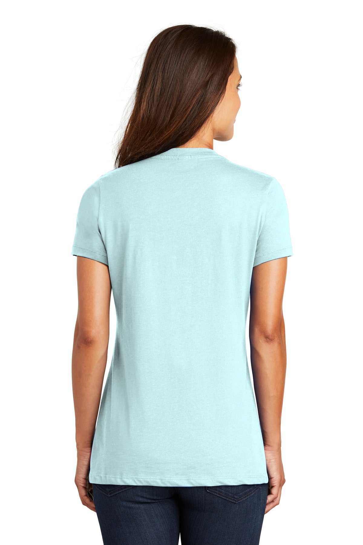 Women's Perfect Weight V-Neck Tee - Seaglass Blue