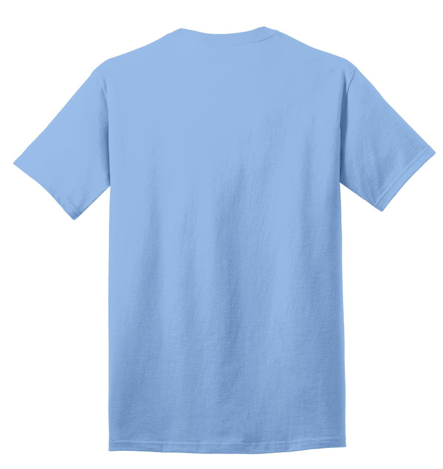 Unisex Core Cotton Tee - Light Blue