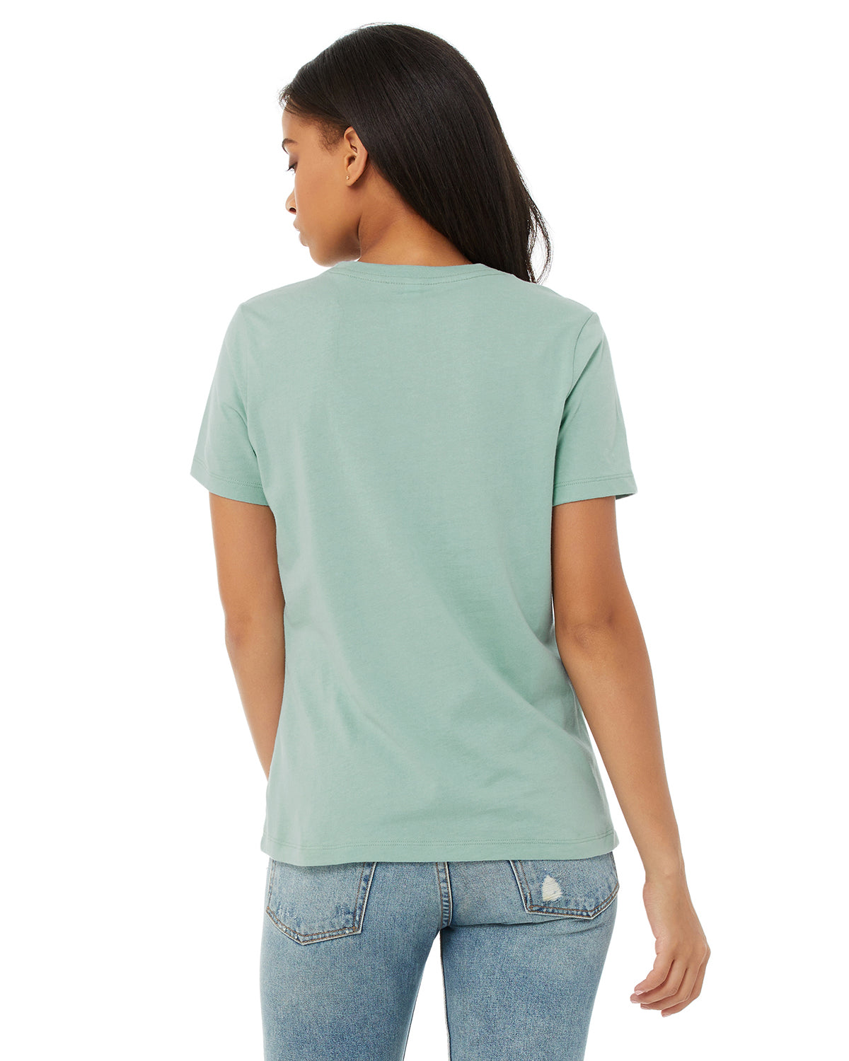 Women's Relaxed Jersey Short-Sleeve T-Shirt - Dusty Blue