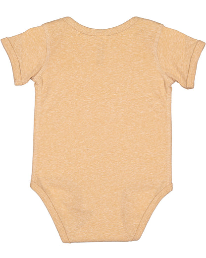 Infant Harborside Melange Bodysuit - Stone Melange