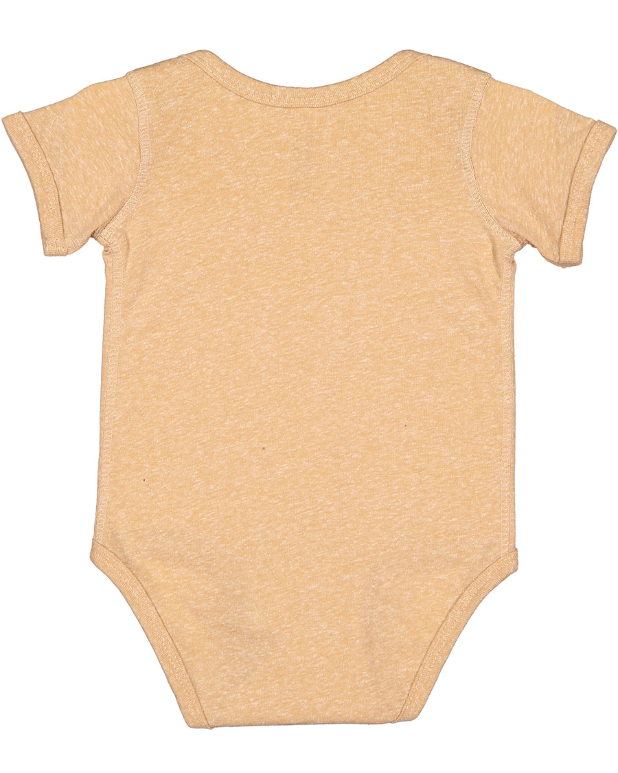 Infant Harborside Melange Bodysuit - Stone Melange