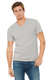 Bella + Canvas 3005 - Unisex Jersey Short-Sleeve V-Neck T-Shirt - Silver