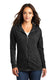 District DT665 - Women's Medal Full-Zip Hoodie - Black