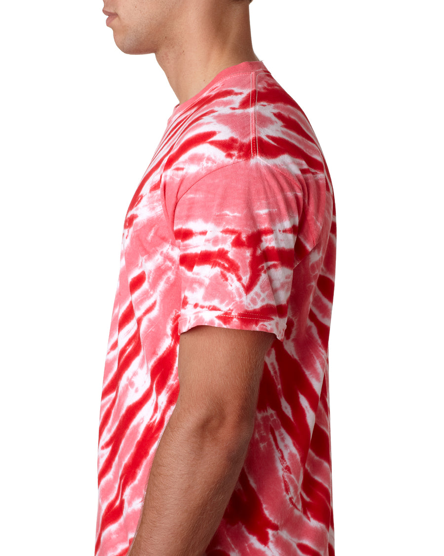 Unisex Tiger Stripe T-Shirt - Red