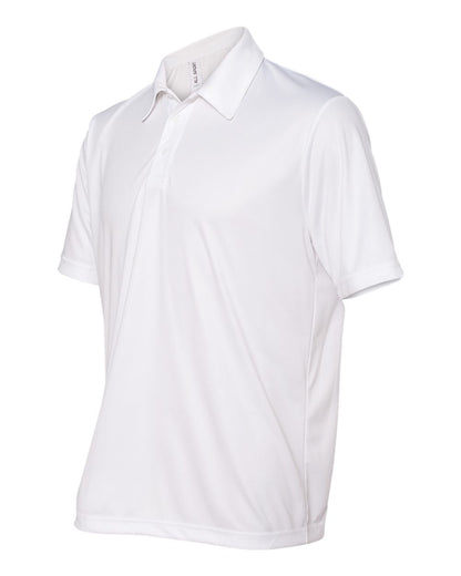 Performance 3 Button Sport Shirt - White