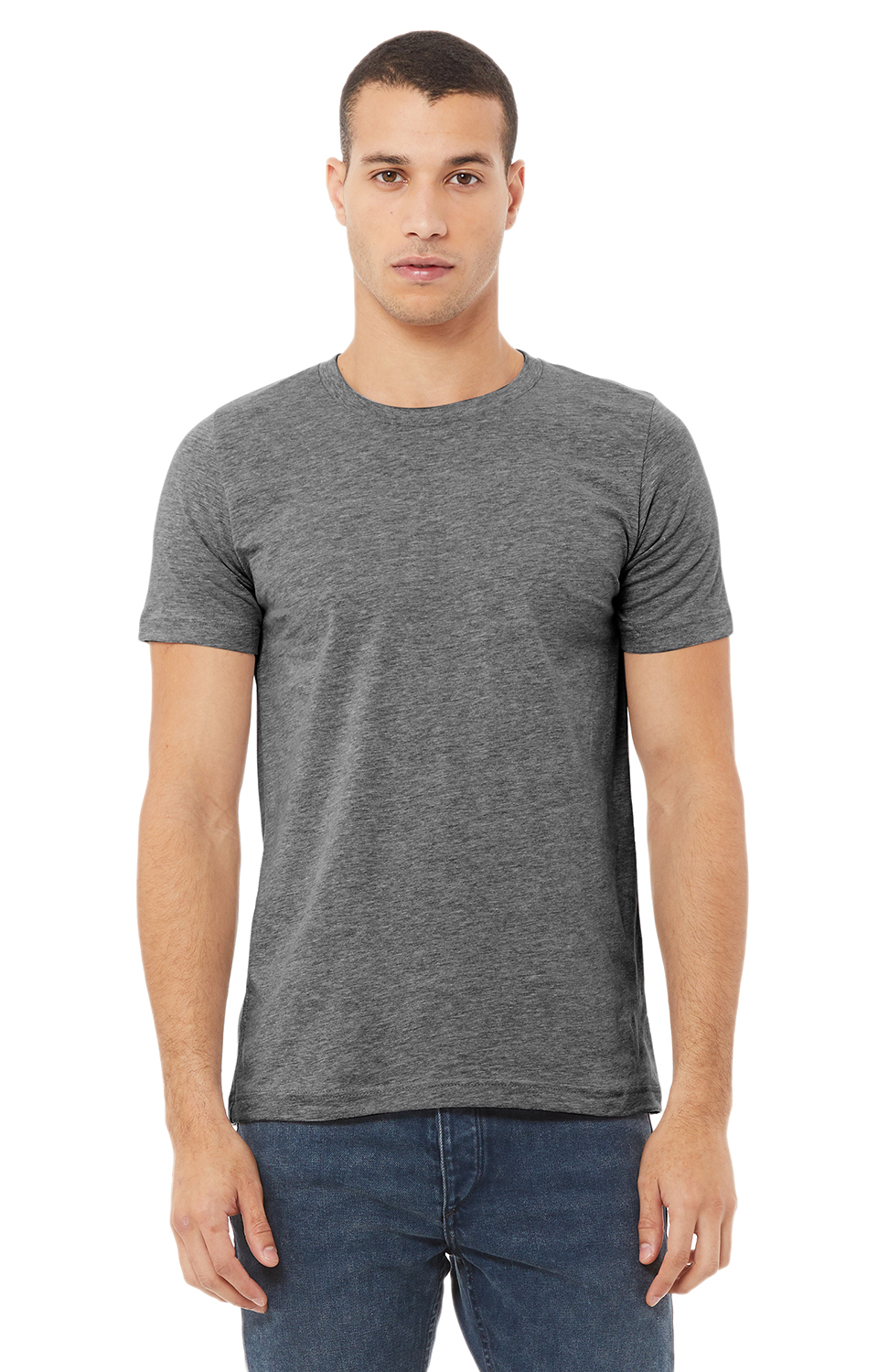 Unisex Heather CVC T-Shirt - Heather Deep