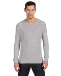 Unisex V-Neck Lightweight Sweater - Heather Athletic
